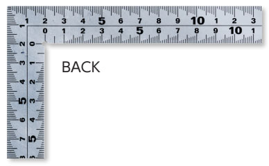 Thước đo Eke dài 100cm có vạch chia Niigata Seiki MT-100KD 10 Thiết kế chi tiết của thước đo Eke