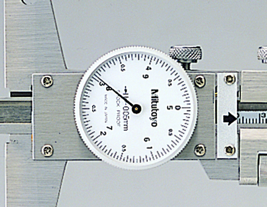 Thước cặp đo sâu cơ khí 0-150mm, 0,05mm Mitutoyo 527-301-50 10 thuoc do sau 527 301 50 bs1
