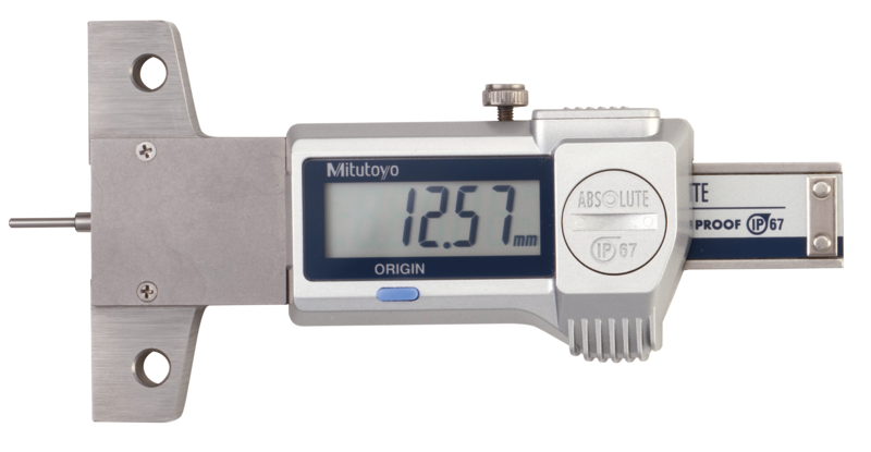 Thước cặp đo sâu điện tử 0-25mm, 0,01mm Mitutoyo 571-100-20 15 thuoc do sau 571 100 20
