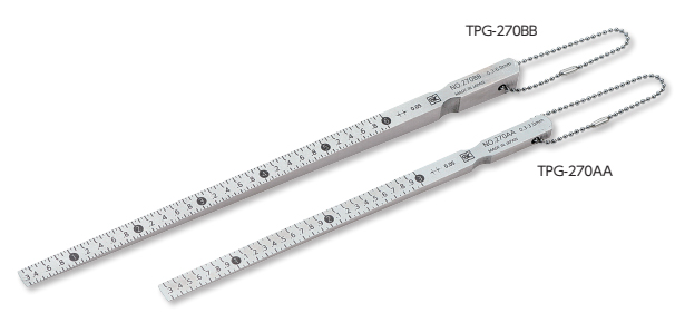 Thước đo khe hở 0.3-4mm Niigataseiki TPG-270A 6 thuoc nhet khe ho tpg bs2