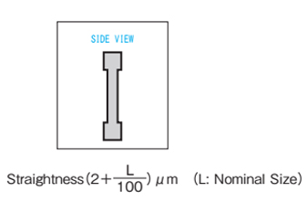 Thước thẳng chuẩn 2000mm thép carbon tôi cứng Niigata Seiki IBM-A2000H 7 Thước thẳng chuẩn thép carbon