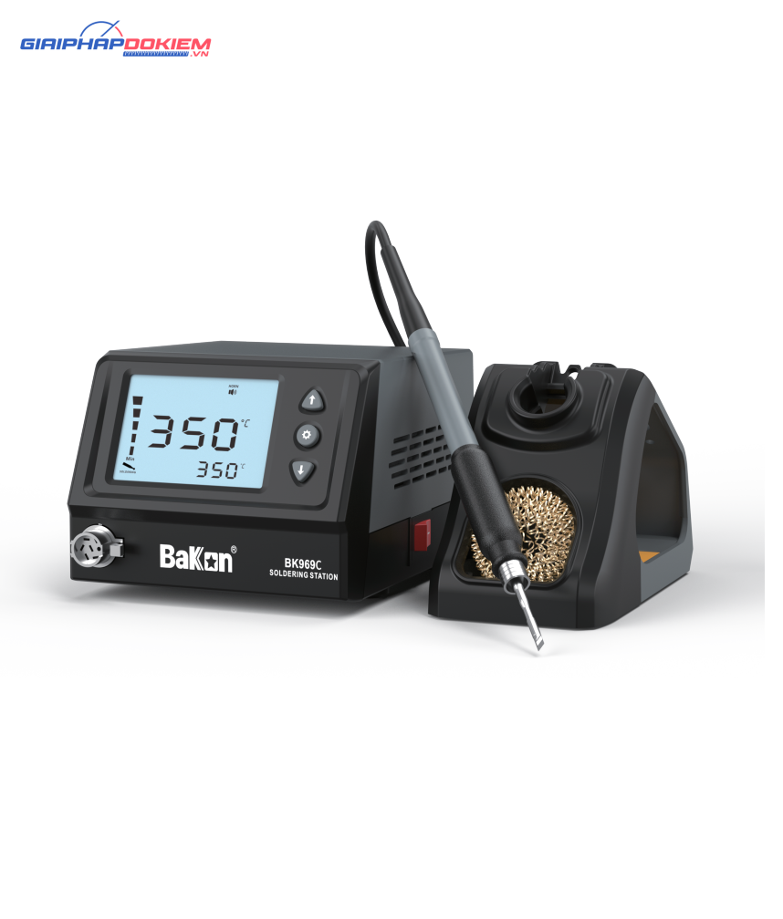 Trạm hàn thiếc Bakon BK969C 75W (AC100/240V, 180°C~450°C) 1 Trạm hàn thiếc Bakon BK969C 75W (AC100/240V, 180°C~450°C)