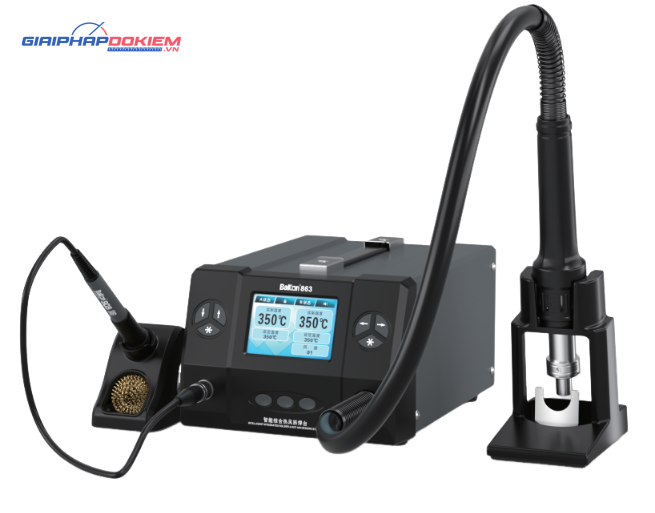 Trạm hàn và khò thiếc Bakon BK863 2000W 1 Trạm hàn và khò thiếc Bakon BK863 2000W
