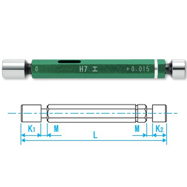 Trục chuẩn Go-Nogo LP3-H7 Niigata Seiki 3 Trục chuẩn Go-Nogo kiểu H7
