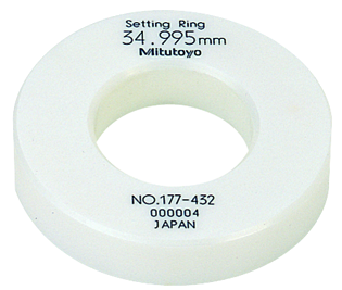 Vòng Chuẩn Ceramic 0,16" Mitutoyo 177-518 8 Vòng chuẩn Ceramic